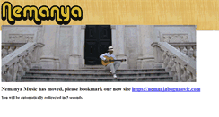 Desktop Screenshot of nemanyamusic.com